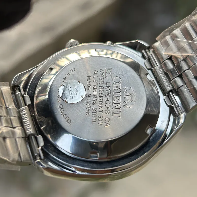 Orient NOS Diastar Cream Dial Men's Watch- SEM70002CG